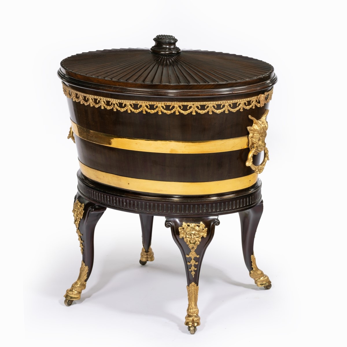 Victorian Mahogany Wine Cooler Attributed to Gillows (1 of 4)