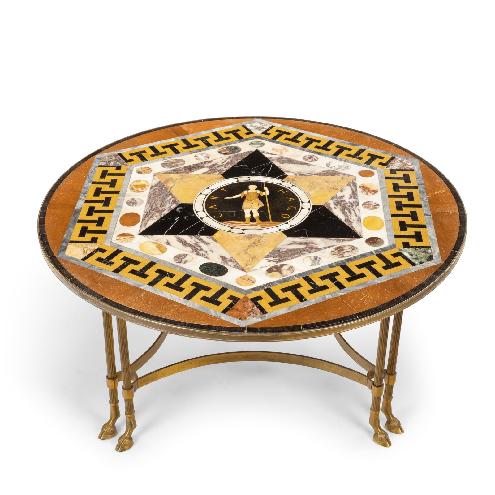 Maltese Specimen Marble Table top attributed to Joseph Darmanin (1 of 7)