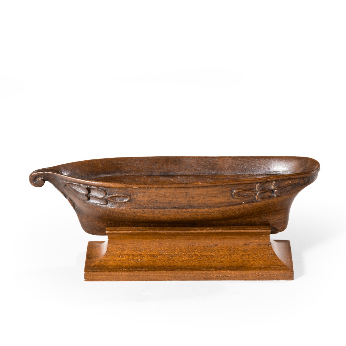 Mahogany Miniature Hull Model of Galleon c.1890 (1 of 5)