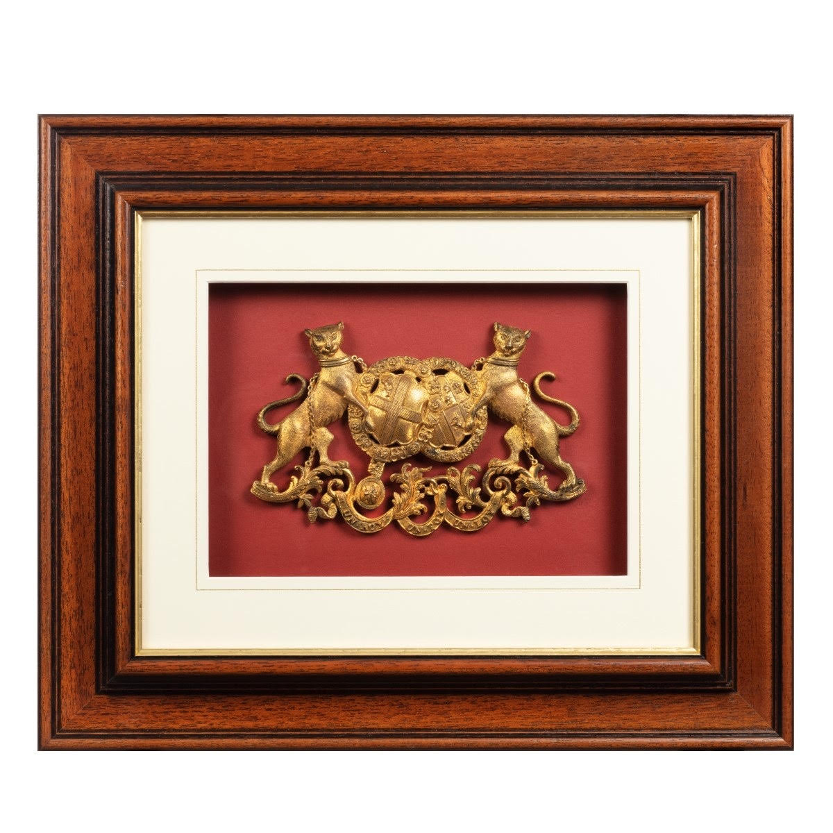 Pair of Marquess of Clanricarde De Burgh-Canning Carriage Badges c.1850 (1 of 2)