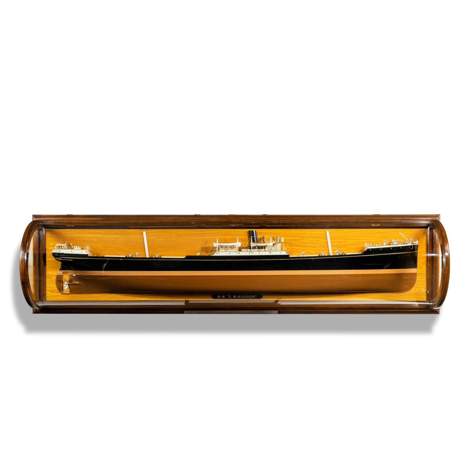 Shipyard Model of the Wooden Steamship ‘S.S. F.W.Harris’ (1 of 17)