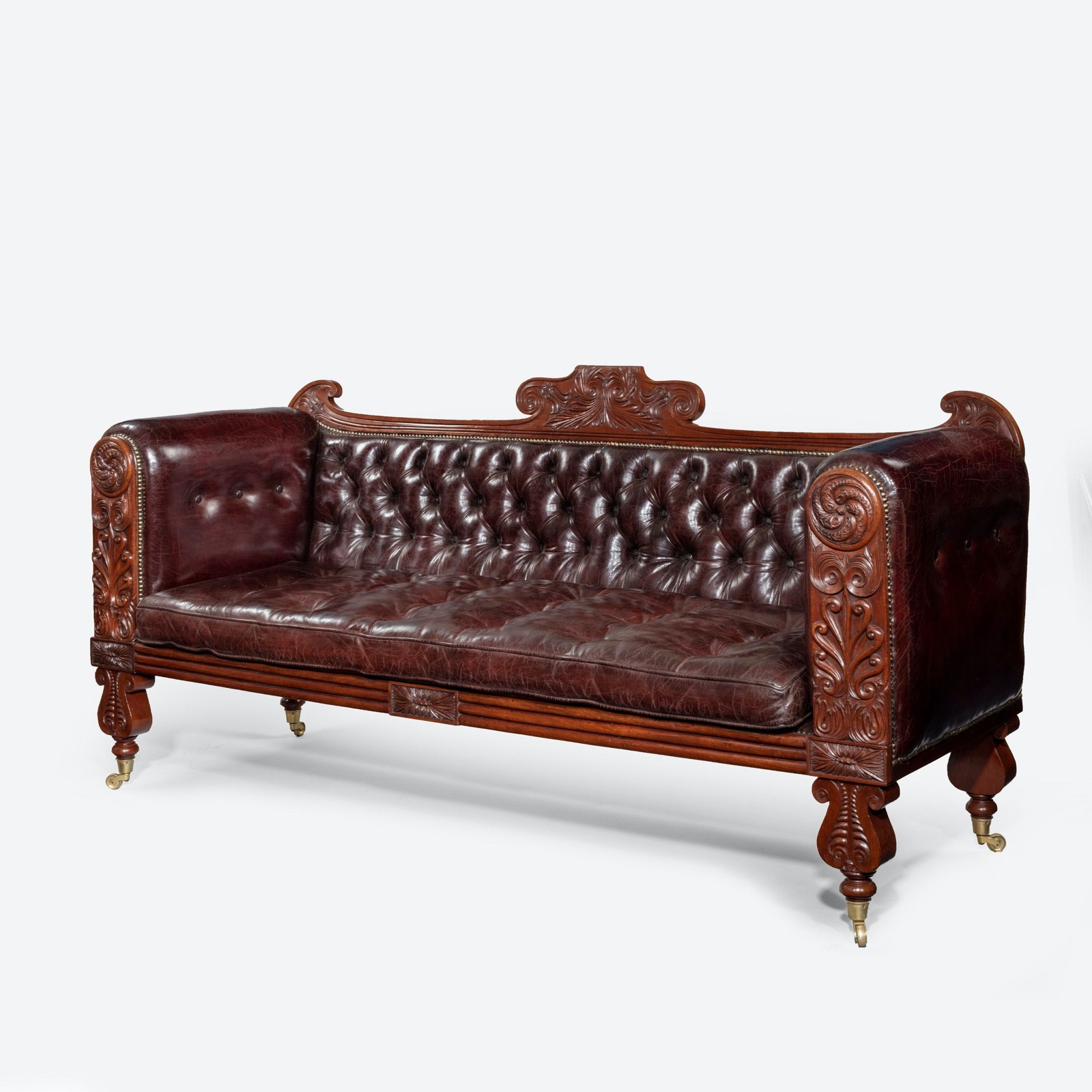 Regency Mahogany Sofa (1 of 4)