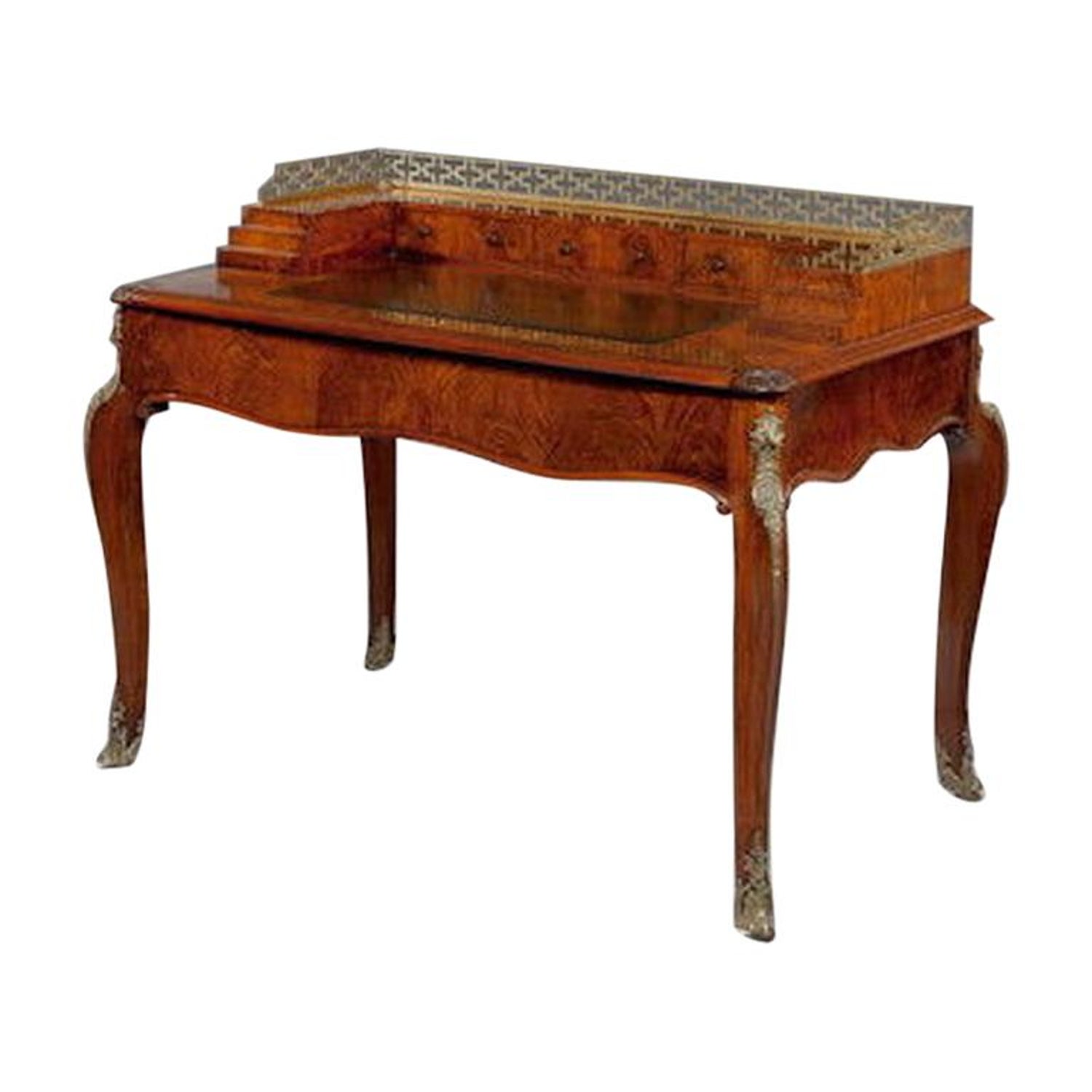 Hardwood Carlton House Desk c.1845 (1 of 3)