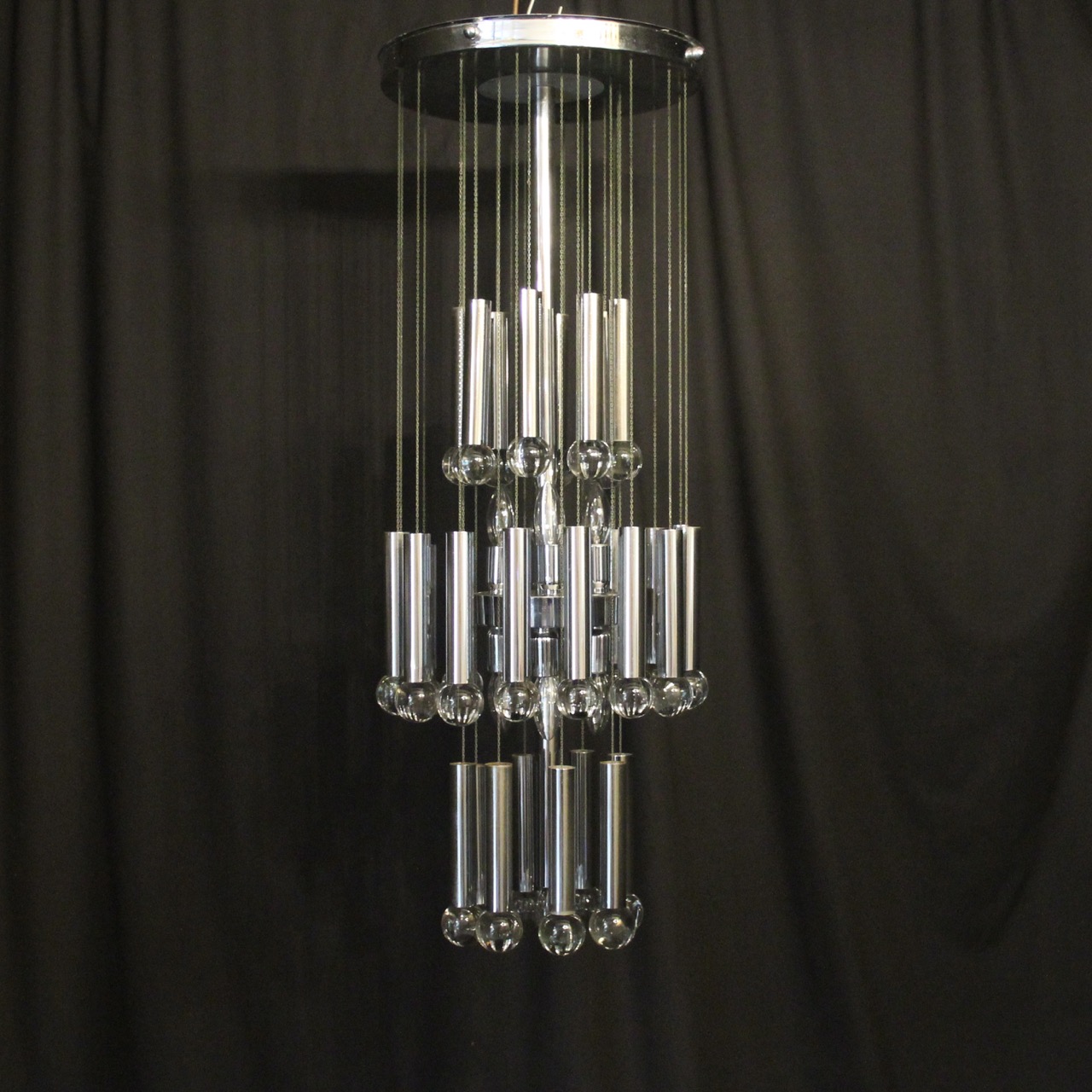 Italian Gaetano Sciolari 9 Light Ceiling Light (1 of 10)