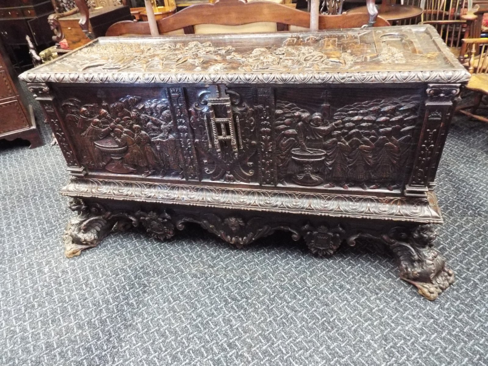 Carved Cassonne (1 of 7)