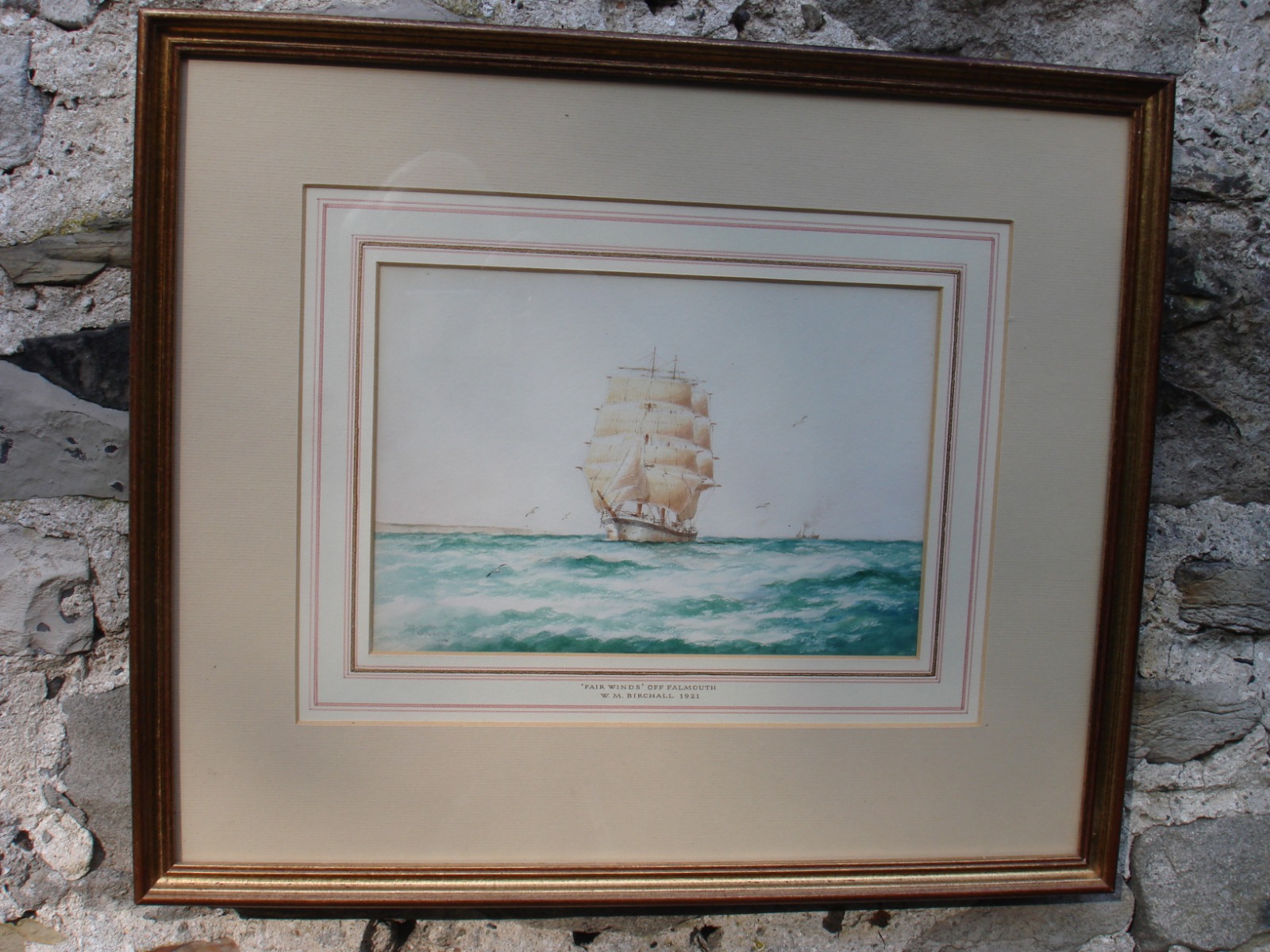 William Minshall Birchall - Fair Winds Off Falmouth (1 of 1)