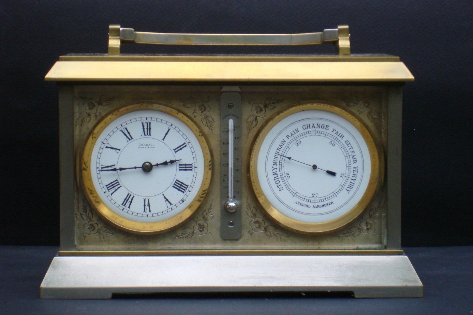 Desk Timepiece Barometer (1 of 1)