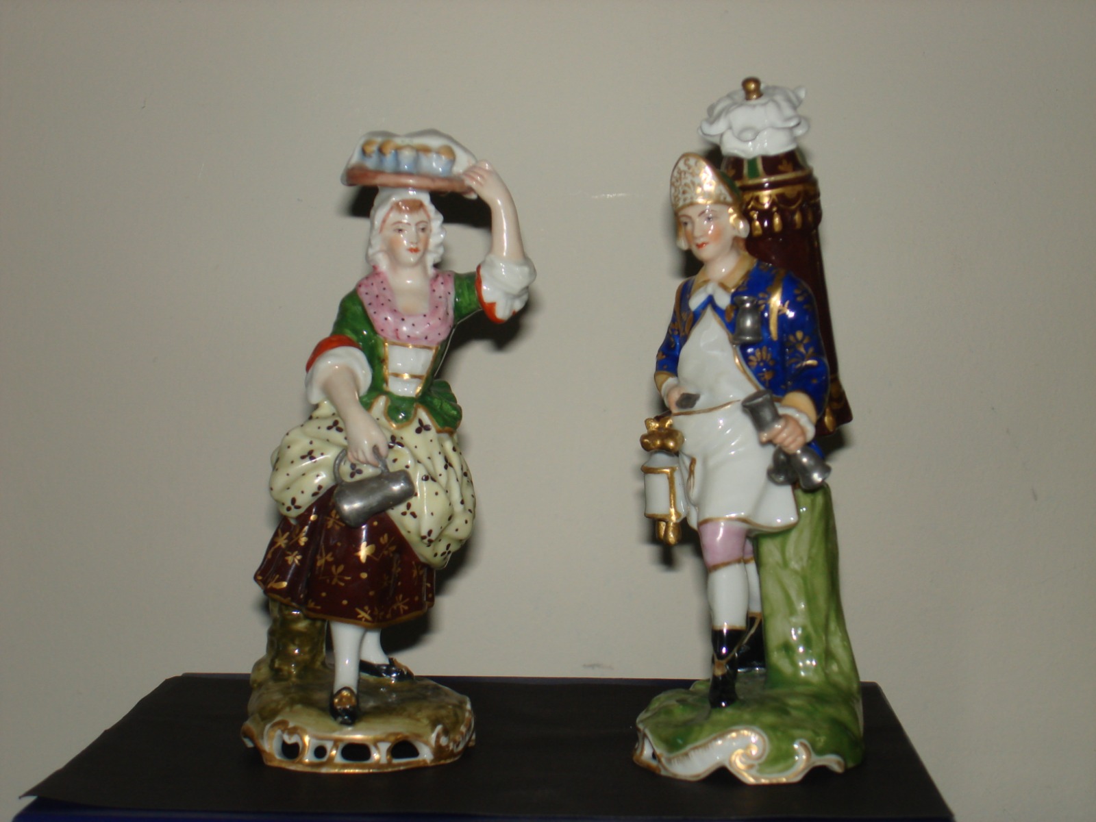 Samson Pair of Figures - Tea Seller & Companion (1 of 1)