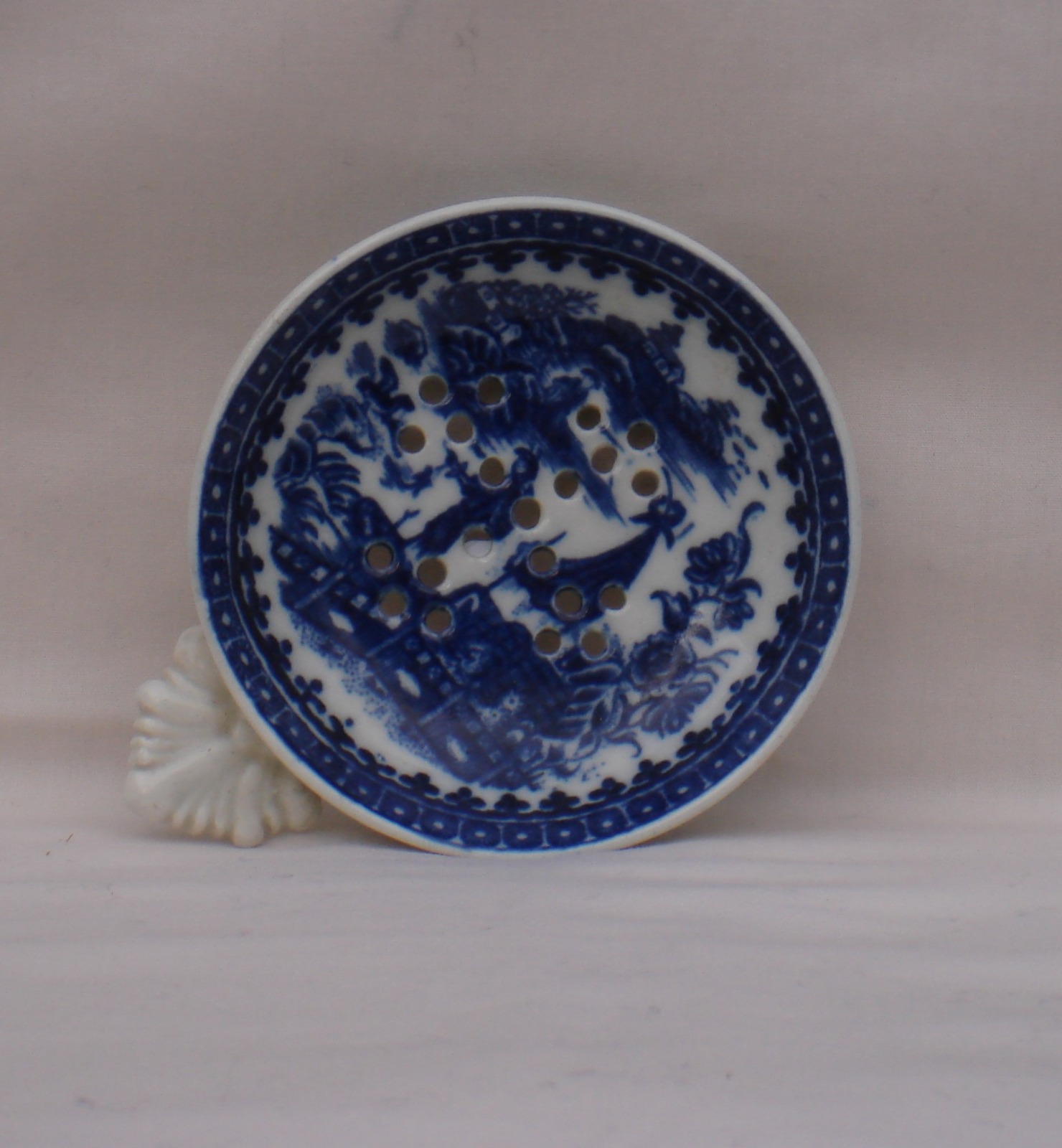 Caughley Egg Drainer c.1780 (1 of 1)