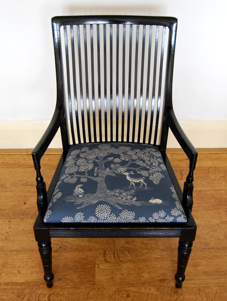 Aesthetic Movement Small Chair by Druce & Co (1 of 10)