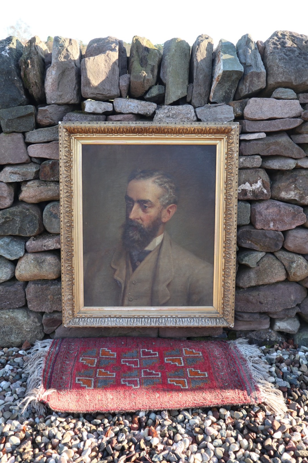 19th Century Gilt Framed Oil Painting of Gentleman, Mr John Charles Dundas (1845-1892), Mp Richmond, North Yorkshire & Lord Lieutenant of Orkney & Shetland c.1891 (1 of 28)