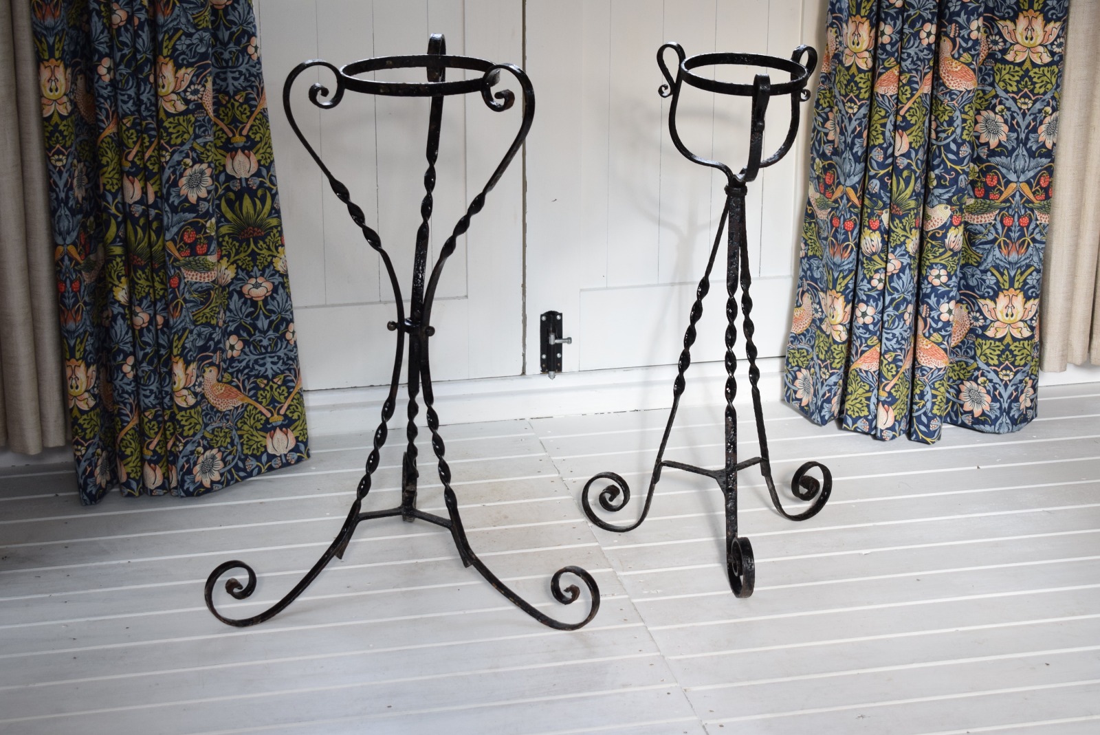 Wrought Iron Conservatory Plant Stands c.1900 LA170758