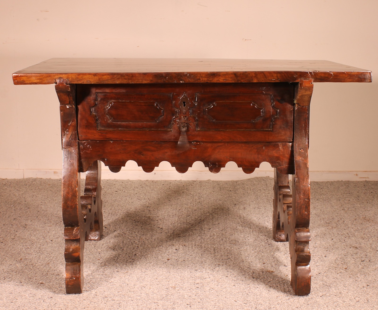 17th Century Spanish Table in Walnut (1 of 12)