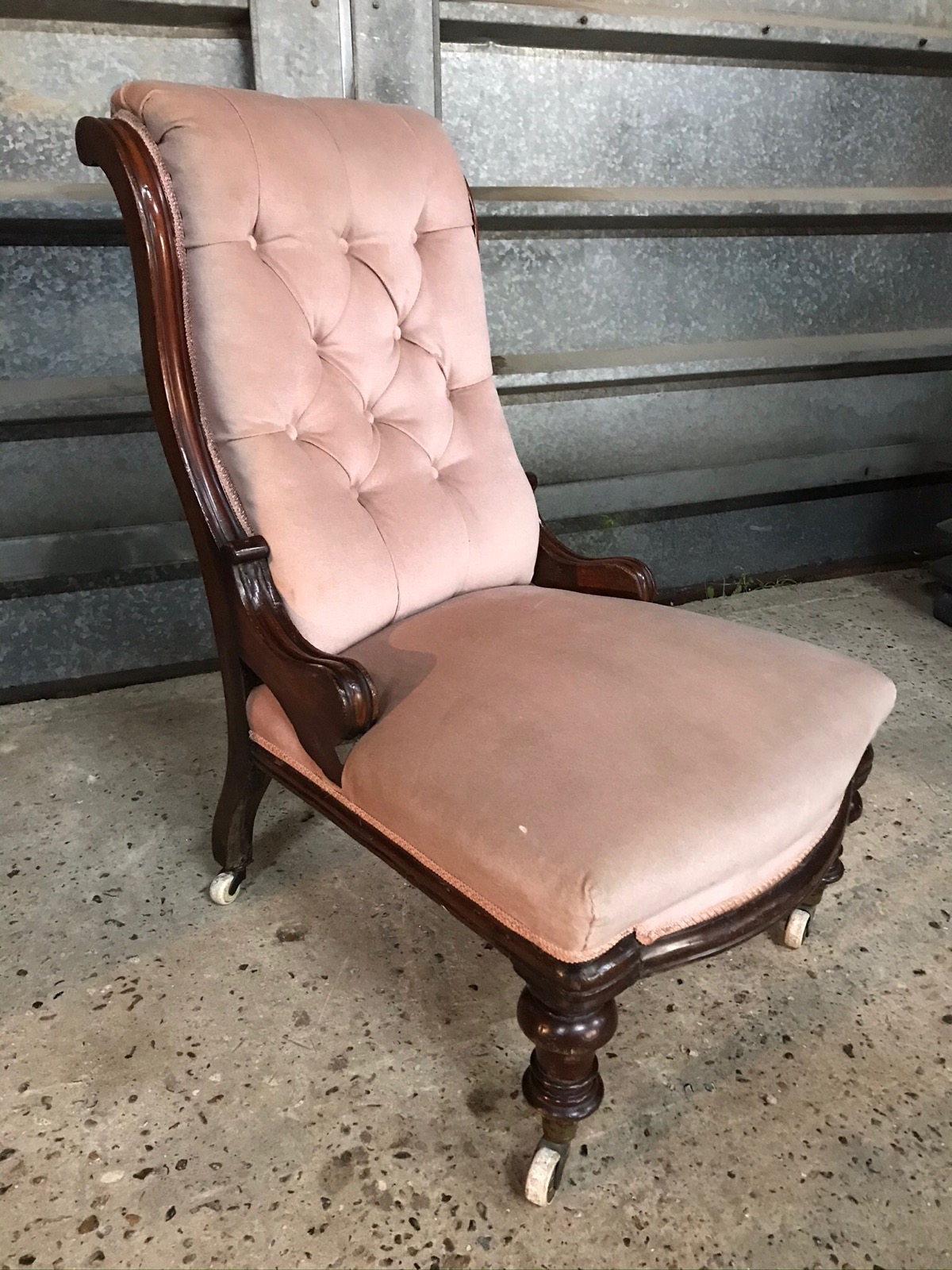 victorian nursing chairs
