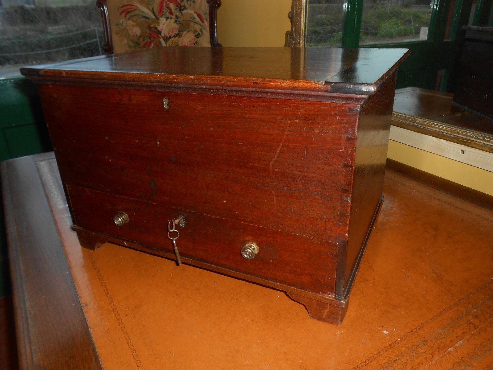 Mahogany Deed Box (1 of 9)