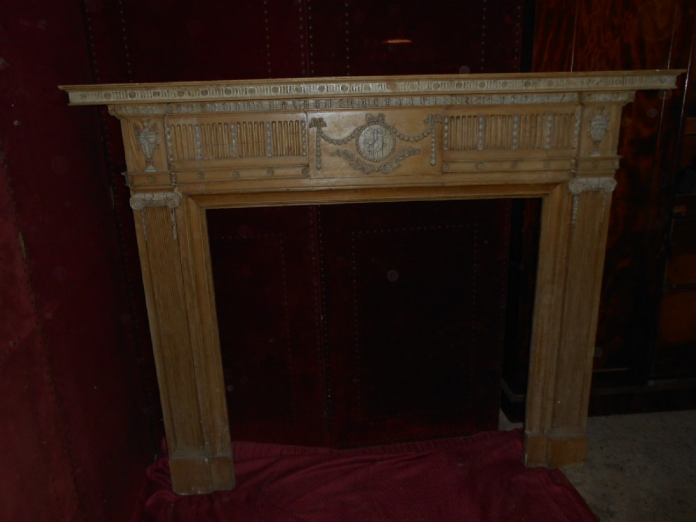 Pine Carved Fire Surround (1 of 10)