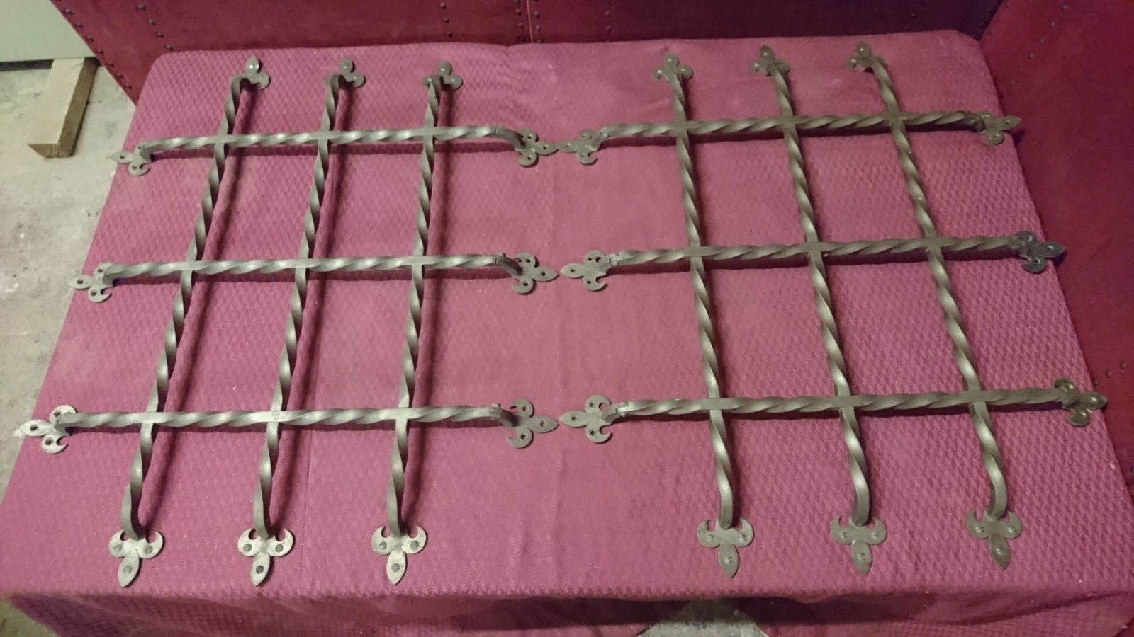 Nickel  Decorative Window Grilles c.1900 (1 of 9)