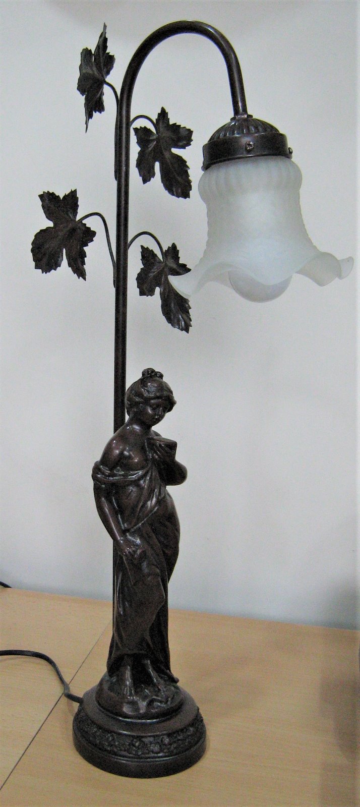 lady figurine table lamps