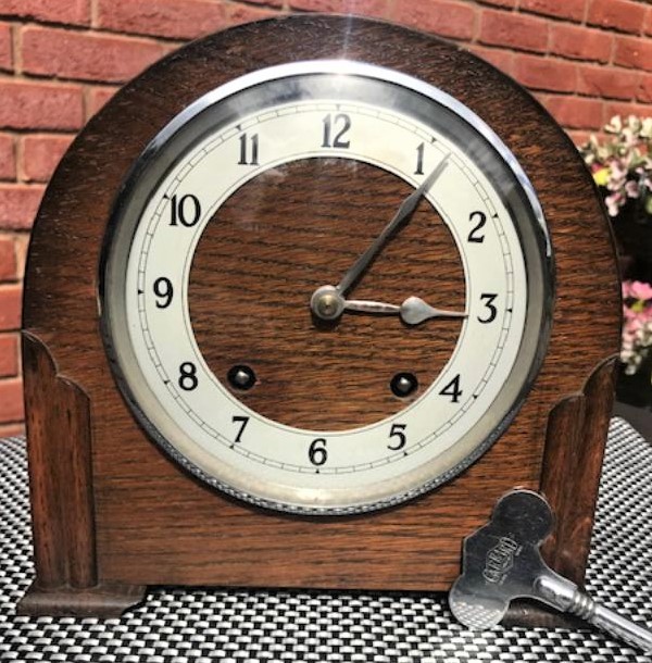 Fabulous English Striking Mantel Clock by Garrard. Early 1950’s. (1 of 8) Fabulous English Striking Mantel Clock by Garrard. Early 1950’s. (1 of 8)