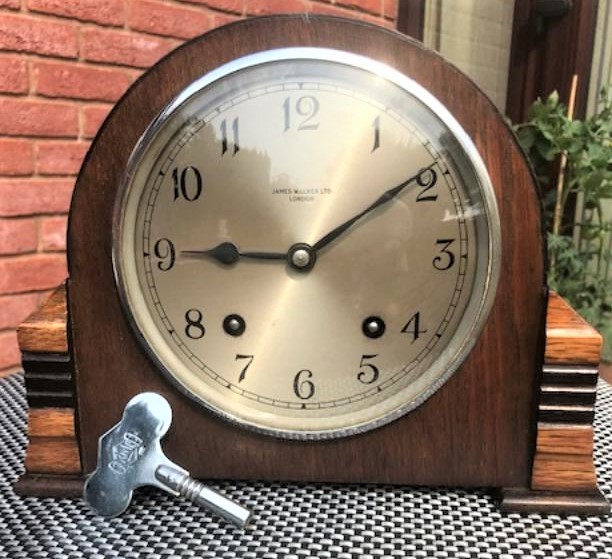 Fabulous Early 'Art Deco' English Striking Mantel Clock by Garrard. (1 of 7) Fabulous Early 'Art Deco' English Striking Mantel Clock by Garrard. (1 of 7)