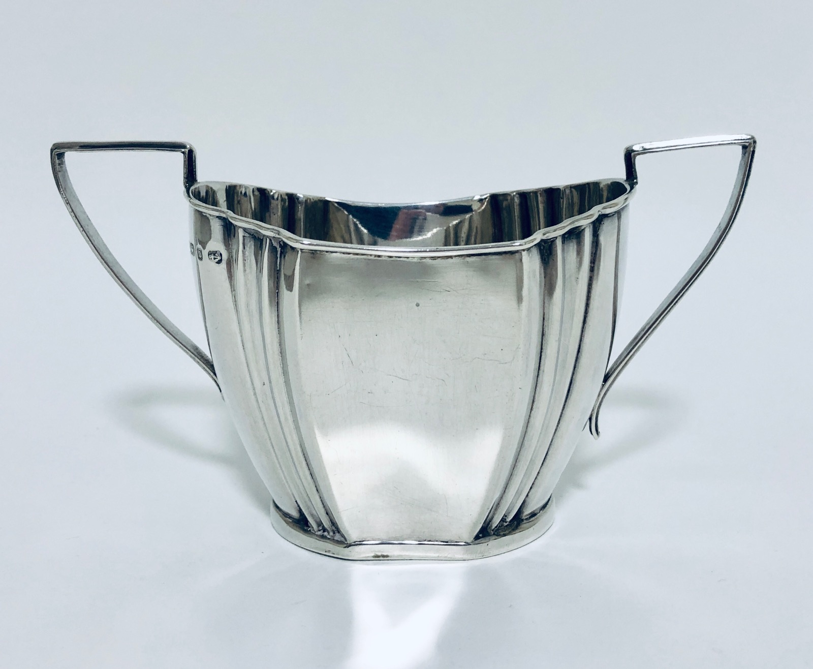 Victorian Silver Twin Handled Sugar Bowl (1 of 8) Victorian Silver Twin Handled Sugar Bowl (1 of 8)