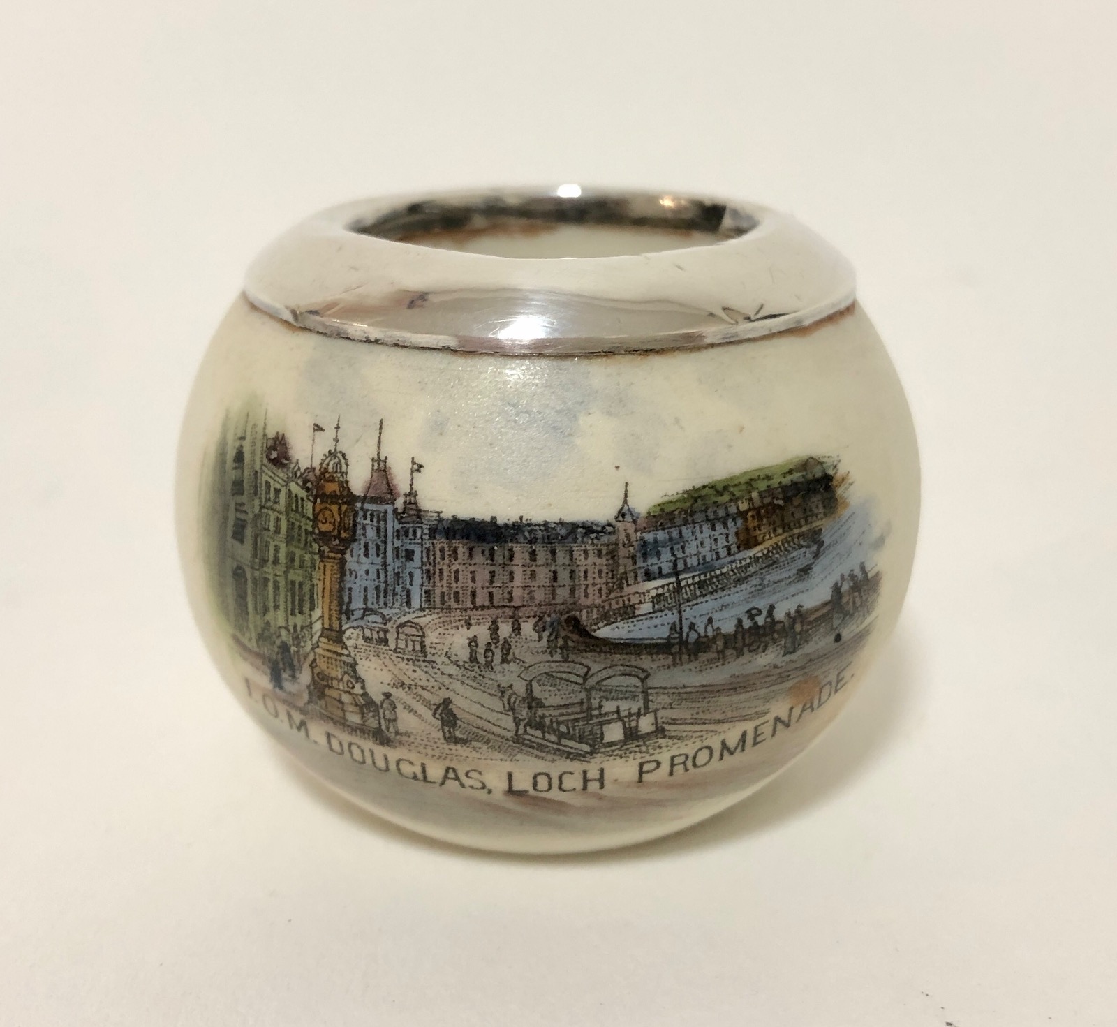 Antique Isle of Man Solid Silver Match Holder Vesta (1 of 1) Antique Isle of Man Solid Silver Match Holder Vesta (1 of 1)