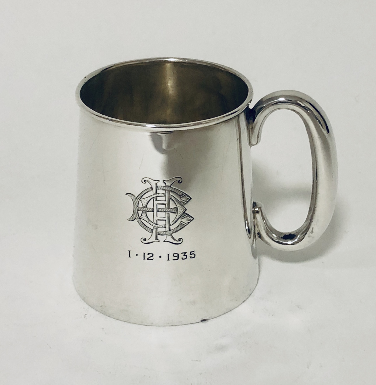 Antique Solid Silver Christening Cup (1 of 10) Antique Solid Silver Christening Cup (1 of 10)