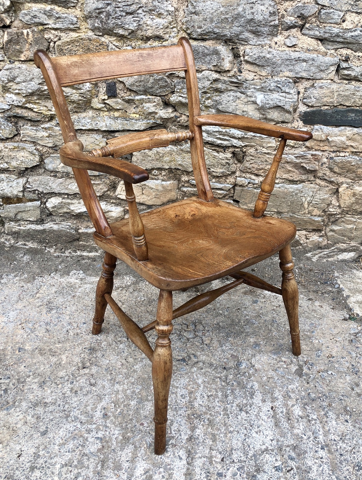 Antique Windsor Bar Back Carver Chair (1 of 6) Antique Windsor Bar Back Carver Chair (1 of 6)