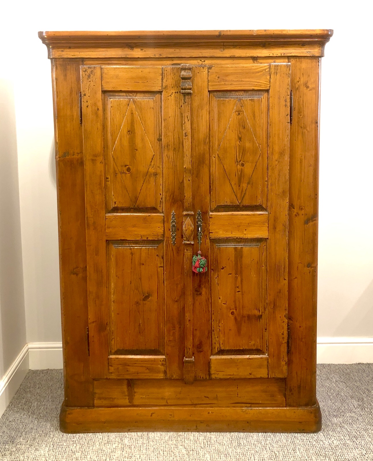 Antique Swiss Pine Storage Cupboard (1 of 1) Antique Swiss Pine Storage Cupboard (1 of 1)