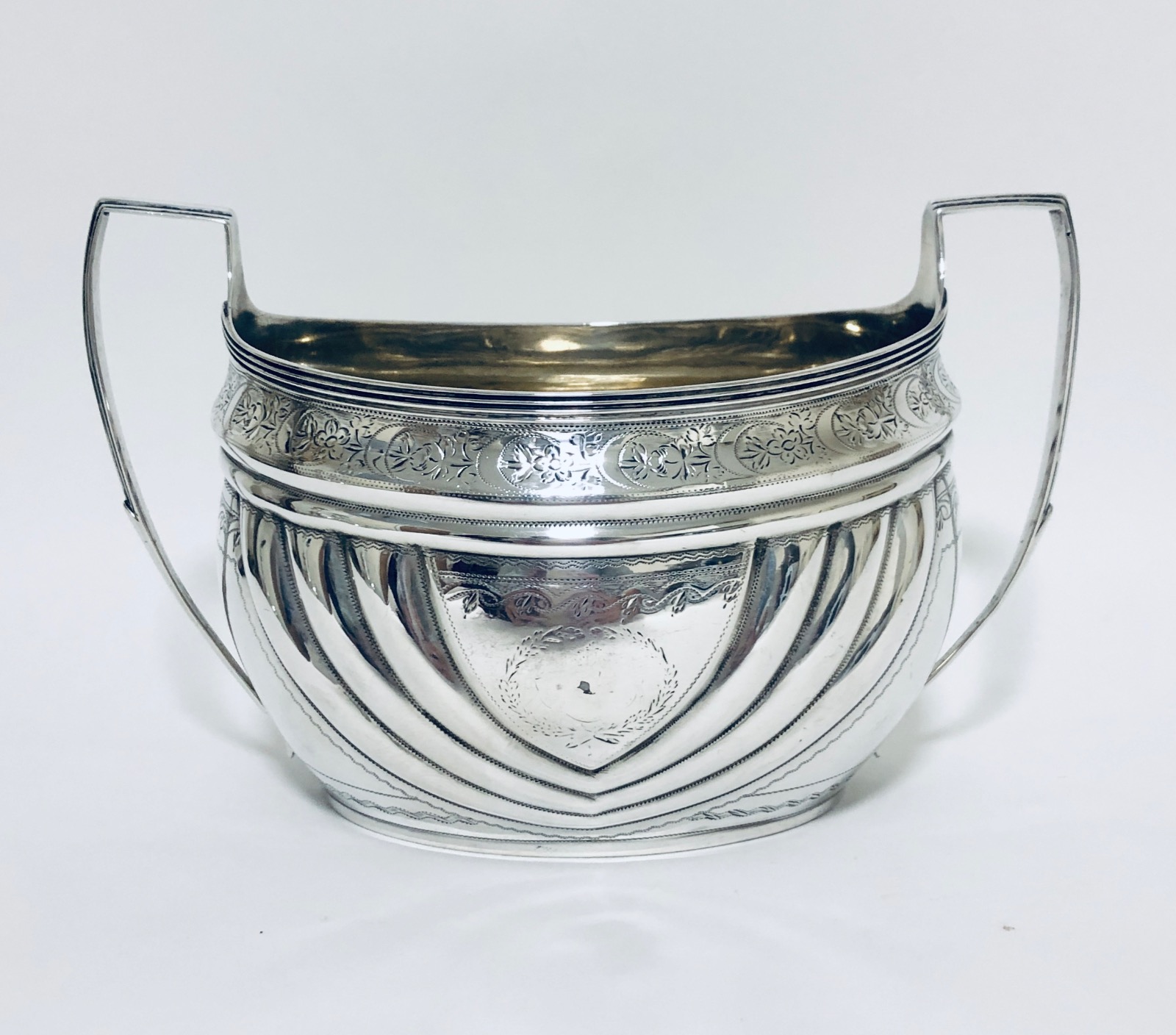 Antique Georgian Solid Silver Sugar Basin Bowl (1 of 12) Antique Georgian Solid Silver Sugar Basin Bowl (1 of 12)