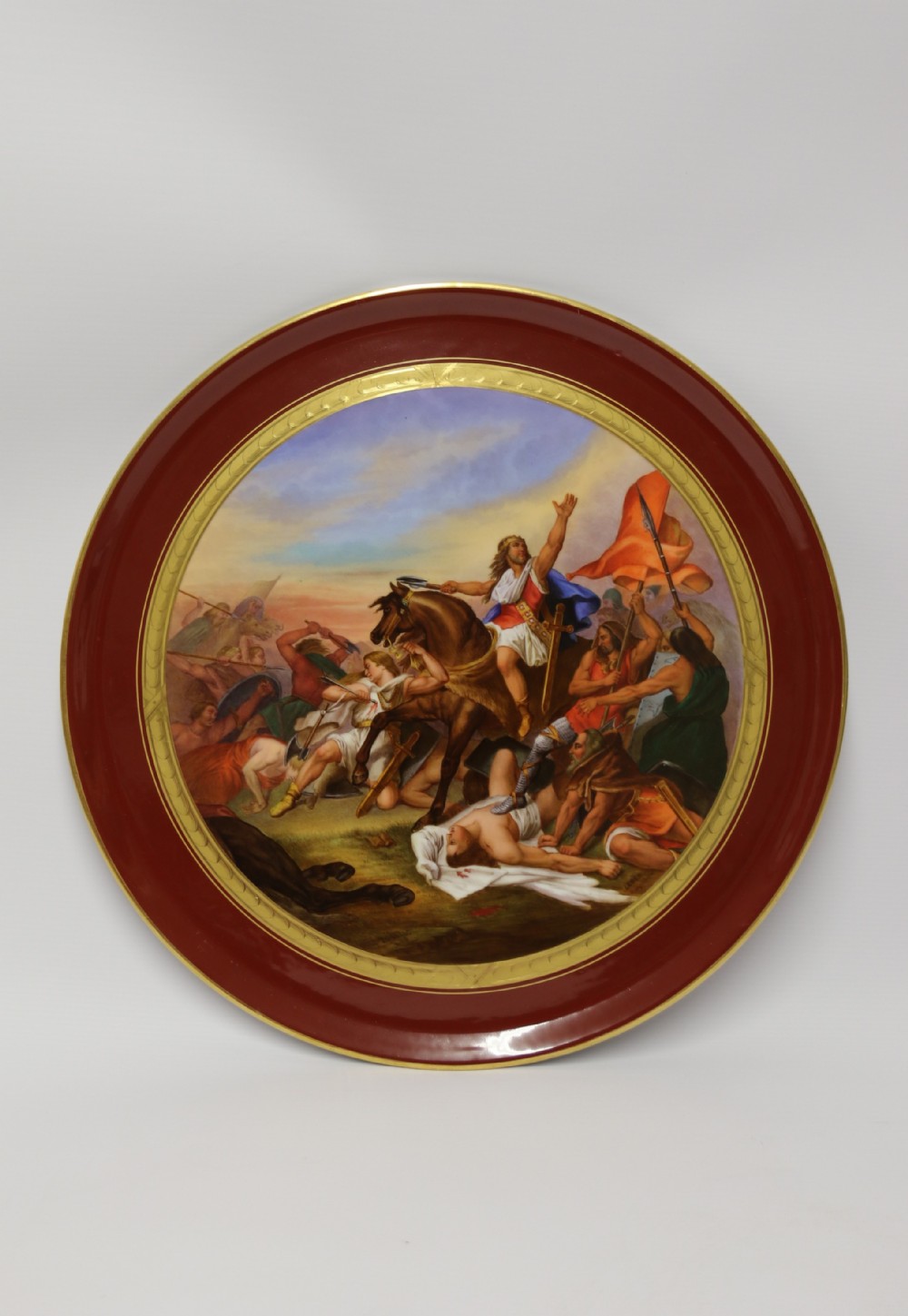 Superb Late 19th Century Paris Porcelain Charger (1 of 16) Superb Late 19th Century Paris Porcelain Charger (1 of 16)