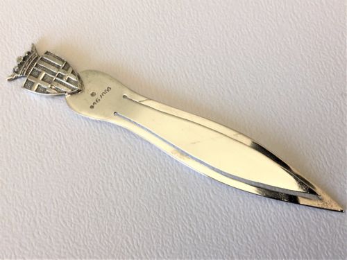 Continental Silver Sword Bookmark c.1920 (1 of 3) Continental Silver Sword Bookmark c.1920 (1 of 3)