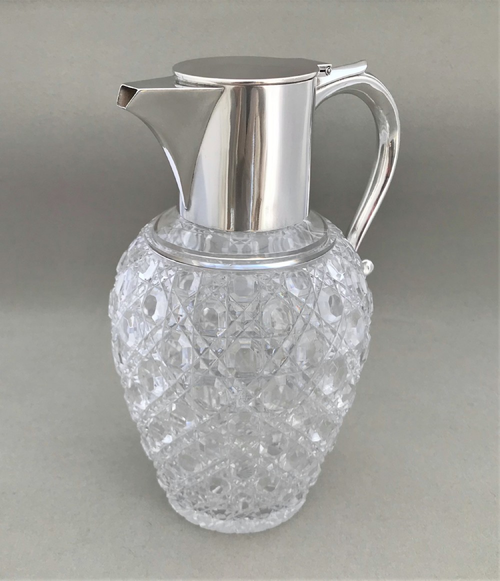 Fabulous Victorian Silver Mounted Claret Jug (1 of 1) Fabulous Victorian Silver Mounted Claret Jug (1 of 1)