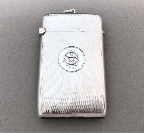 Superb Edwardian Silver Vesta (1 of 7) Superb Edwardian Silver Vesta (1 of 7)