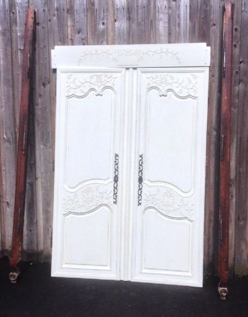 Pair of Painted French Doors c.1800 (1 of 10)