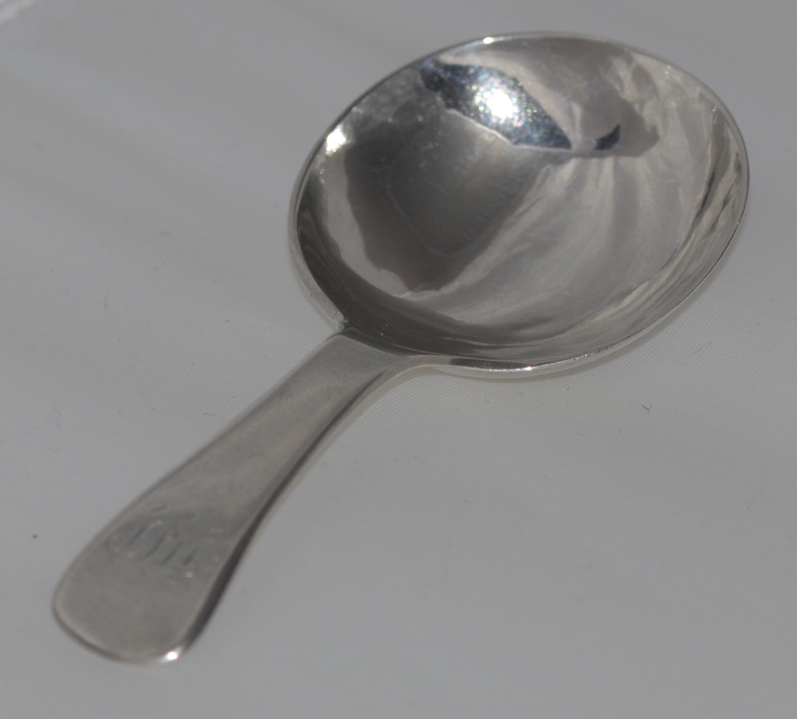 Georgian Silver Caddy Spoon Joseph Willmore 1827/1828 (1 of 7)