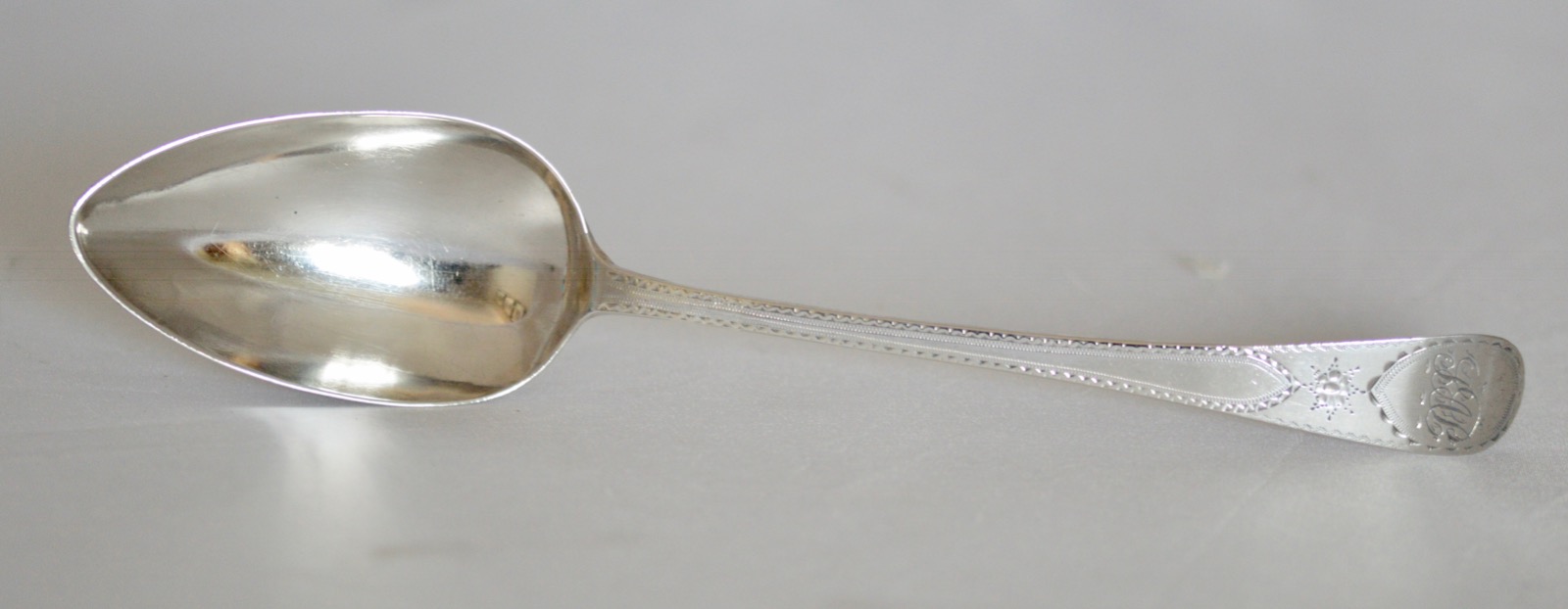 Solid Silver Georgian Tablespoon 1796 Thomas Streetin (1 of 10)