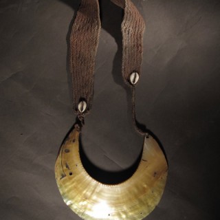 Old Papua New Guinea Tribal Kina Mother of Pearl Shell Necklace (1 of 4) Old Papua New Guinea Tribal Kina Mother of Pearl Shell Necklace (1 of 4)