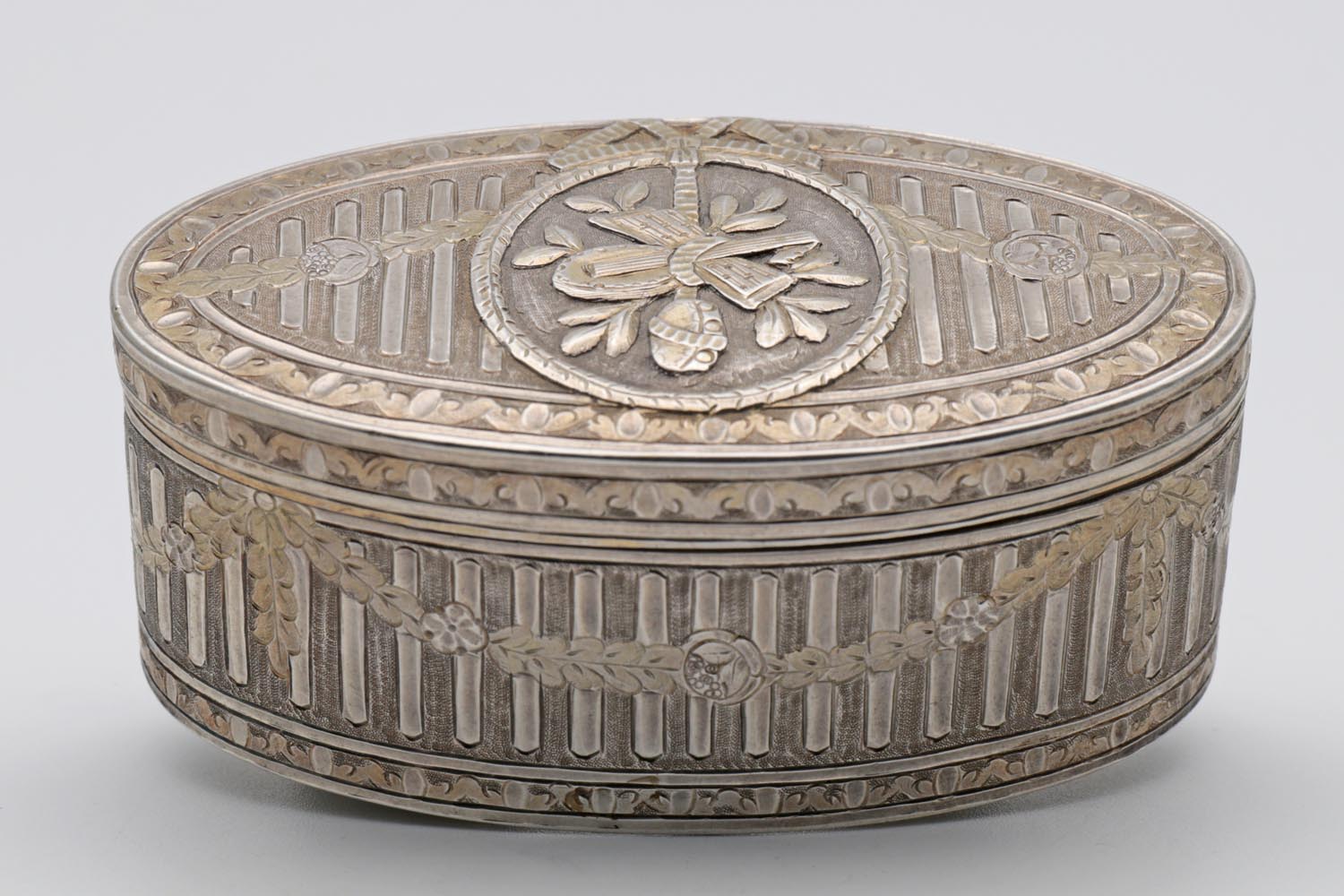 Louis XV French Silver Snuff Box (1 of 3)