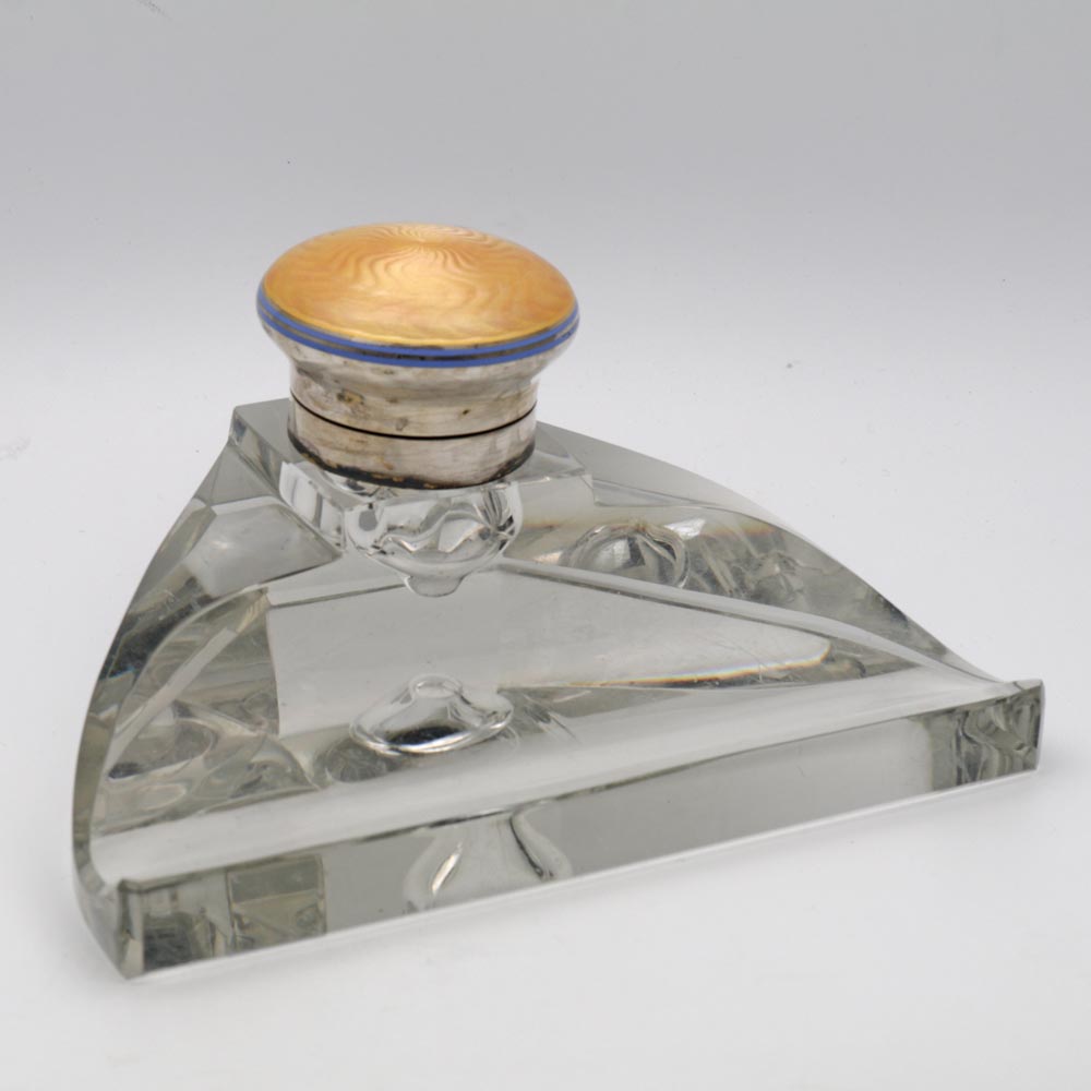Art Deco German Inkwell (1 of 5)