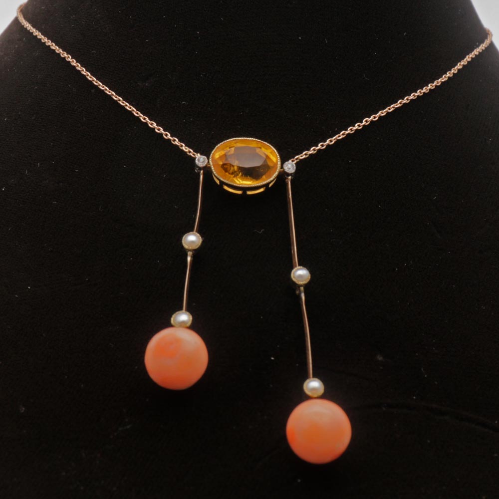 Edwardian ‘Negligee Necklace (1 of 2) Edwardian ‘Negligee Necklace (1 of 2)