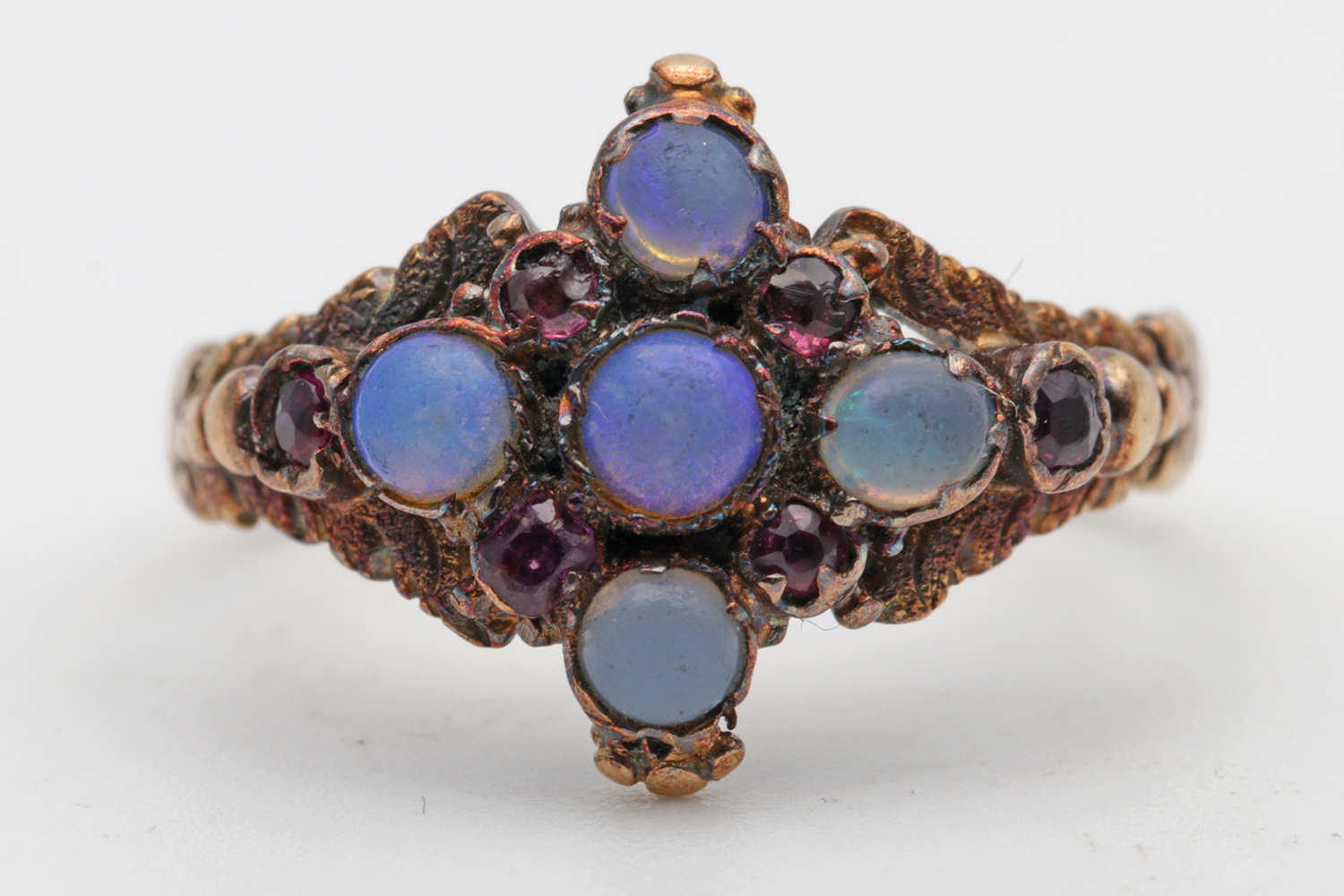Victorian Gold Gem Set Ring (1 of 2)