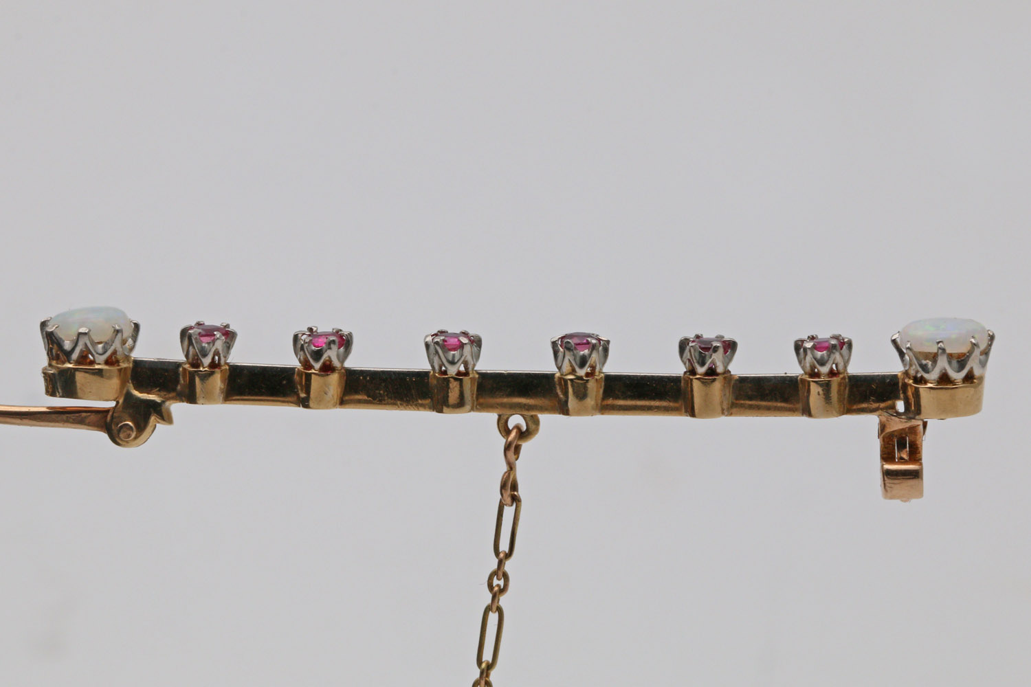 Edwardian Gold, Opal & Ruby Brooch (1 of 4) Edwardian Gold, Opal & Ruby Brooch (1 of 4)