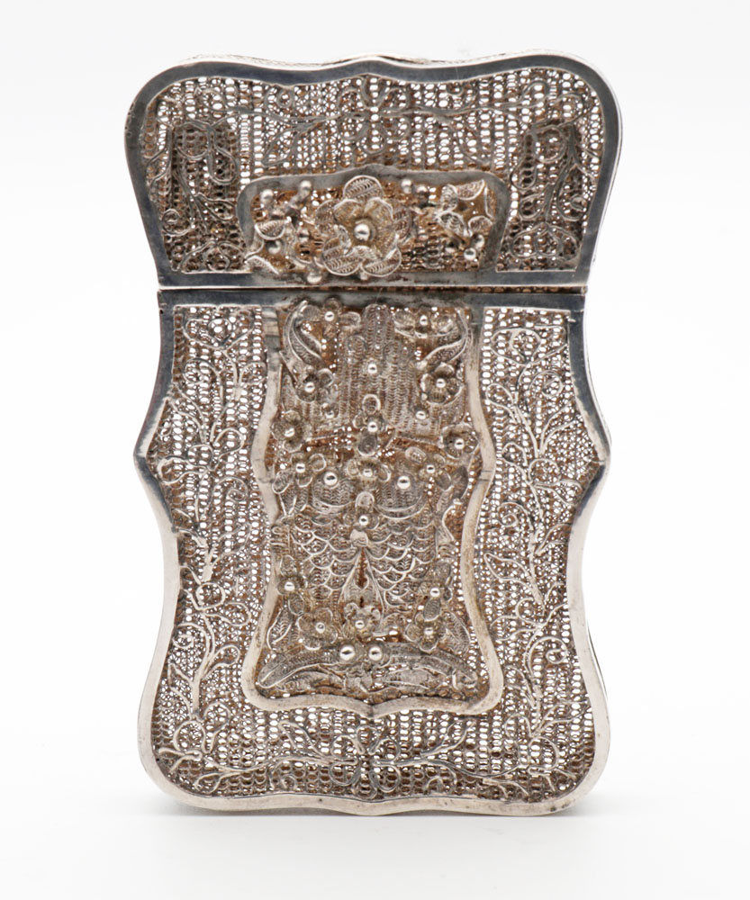 19th Century Chinese Silver Card Case (1 of 5)