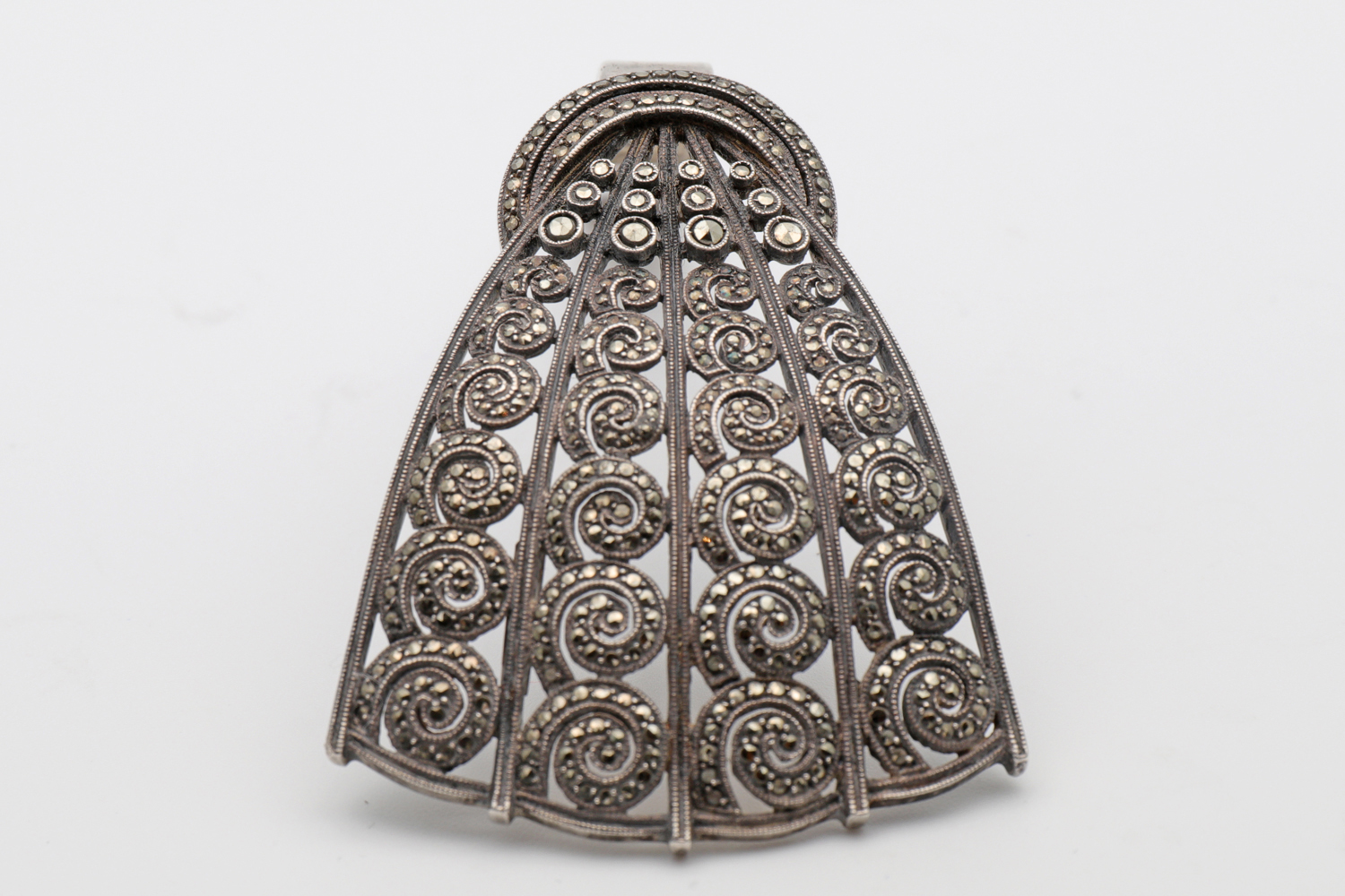 Art Deco Theodor Fahrner Silver Clip (1 of 4)