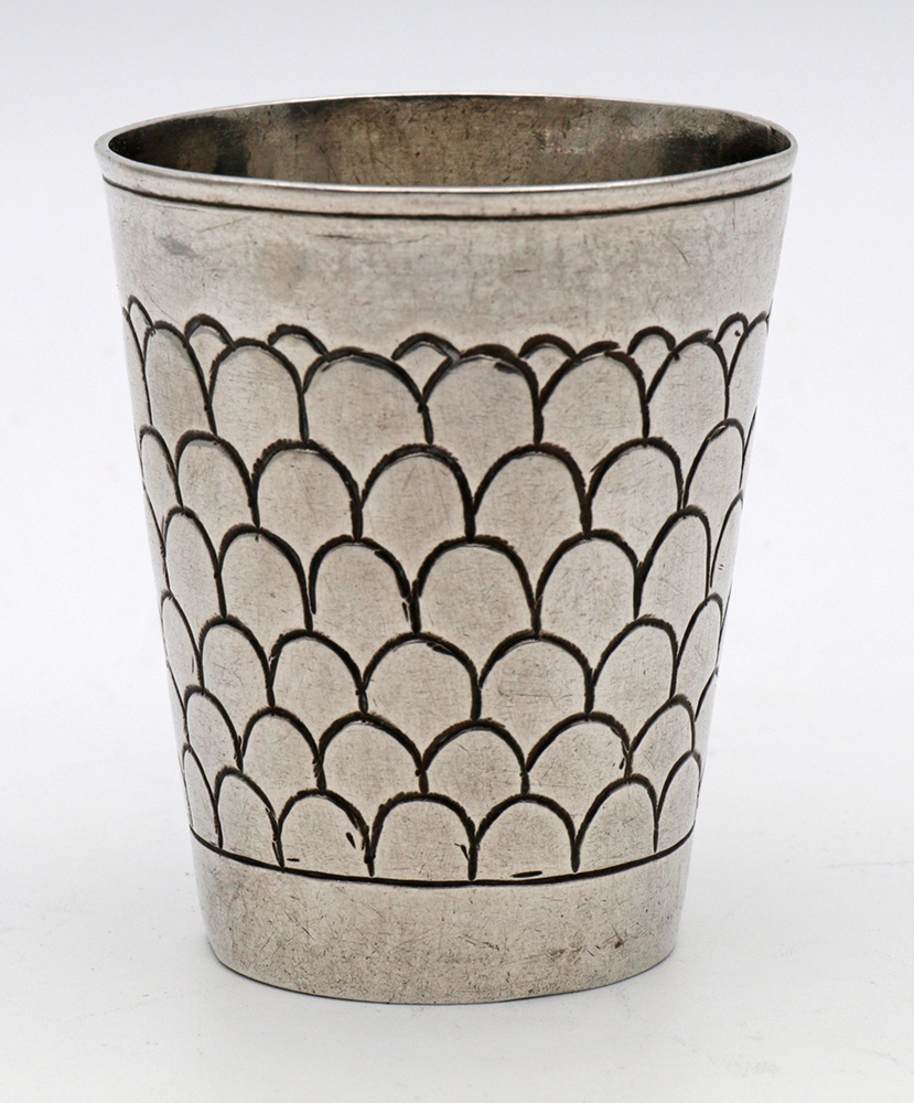 Rare German Silver Beaker  18th Century (1 of 3)