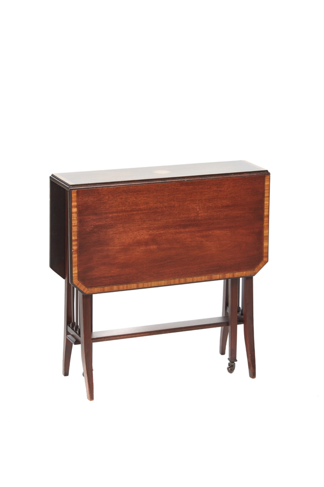 Inlaid Mahogany Baby Sutherland Table c.1900 (1 of 9) Inlaid Mahogany Baby Sutherland Table c.1900 (1 of 9)