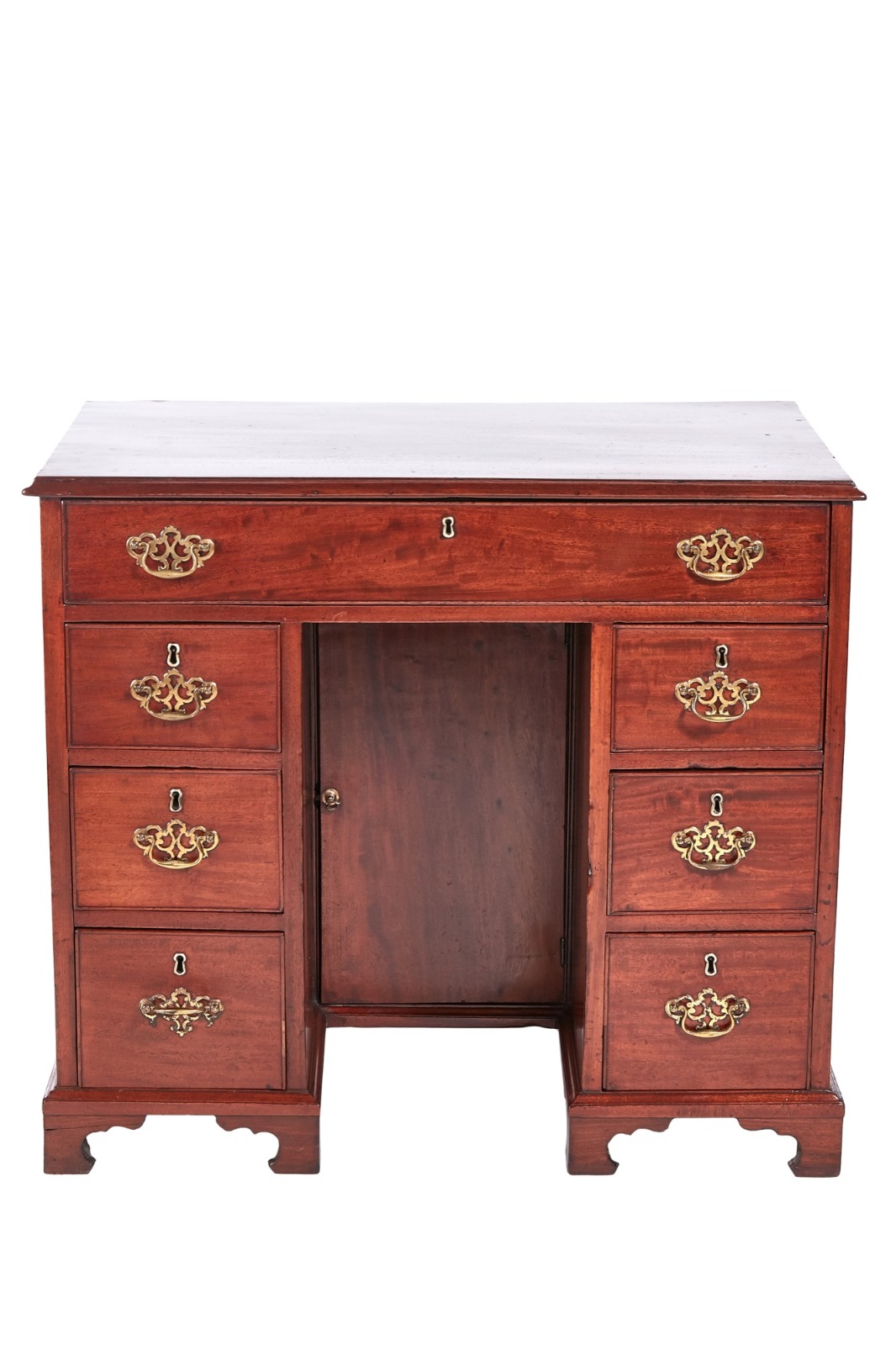 George III Mahogany Writing Desk (1 of 9) George III Mahogany Writing Desk (1 of 9)