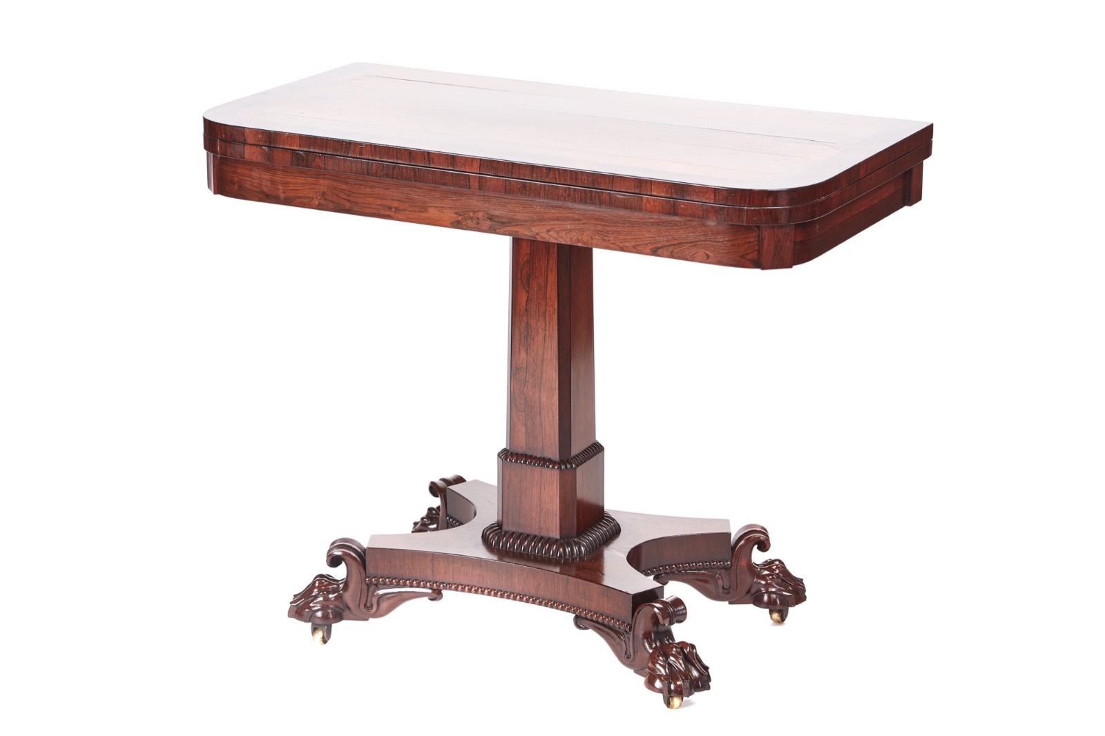 Quality William IV Rosewood Card Table (1 of 14) Quality William IV Rosewood Card Table (1 of 14)