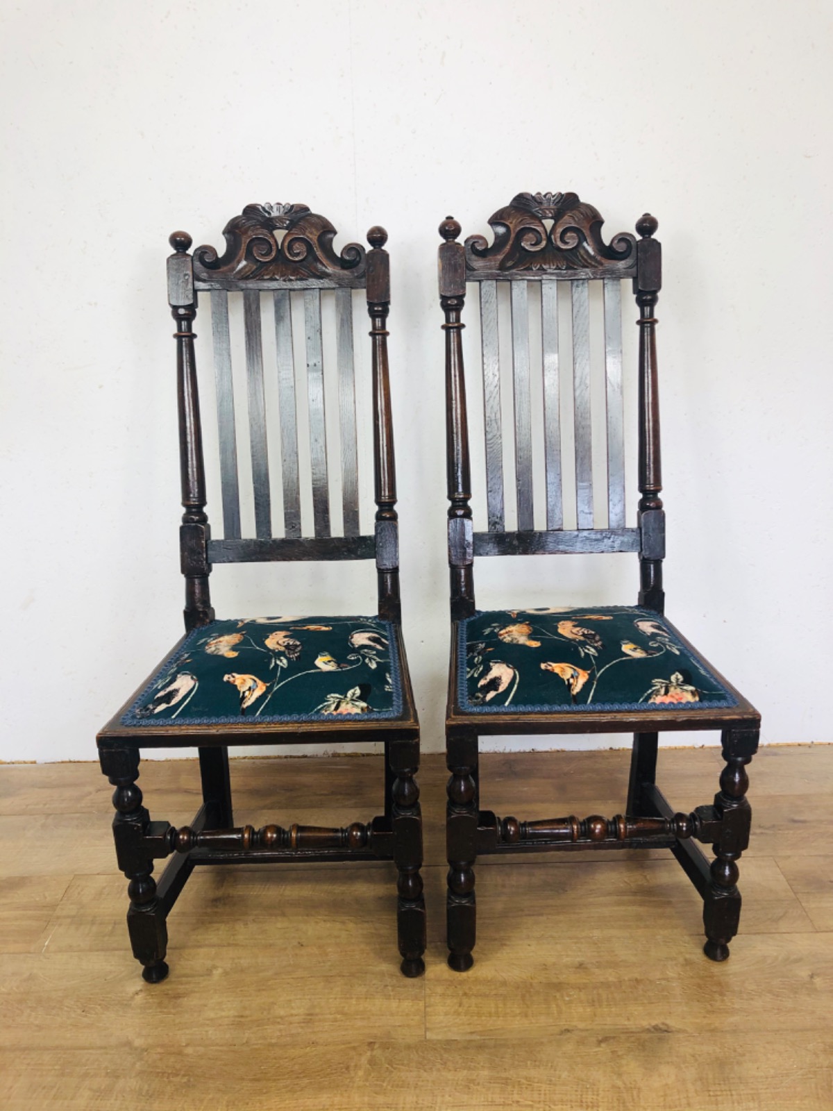 19th Century Oak Hall Chairs (1 of 4)